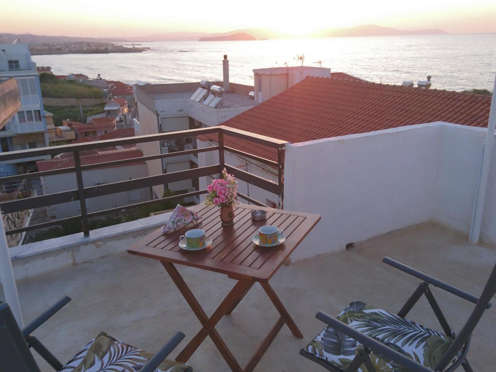 Sunny Family Apartment In Chania Close To The Sea Dış mekan fotoğraf